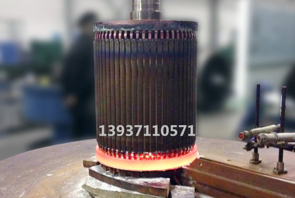 電機轉子銅端環釬焊設備