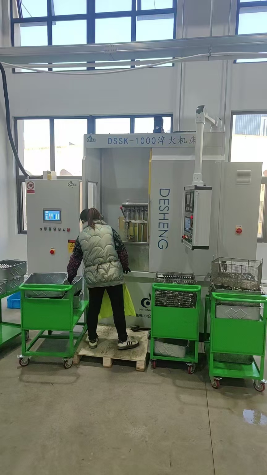 120KW+1米數控淬火機床